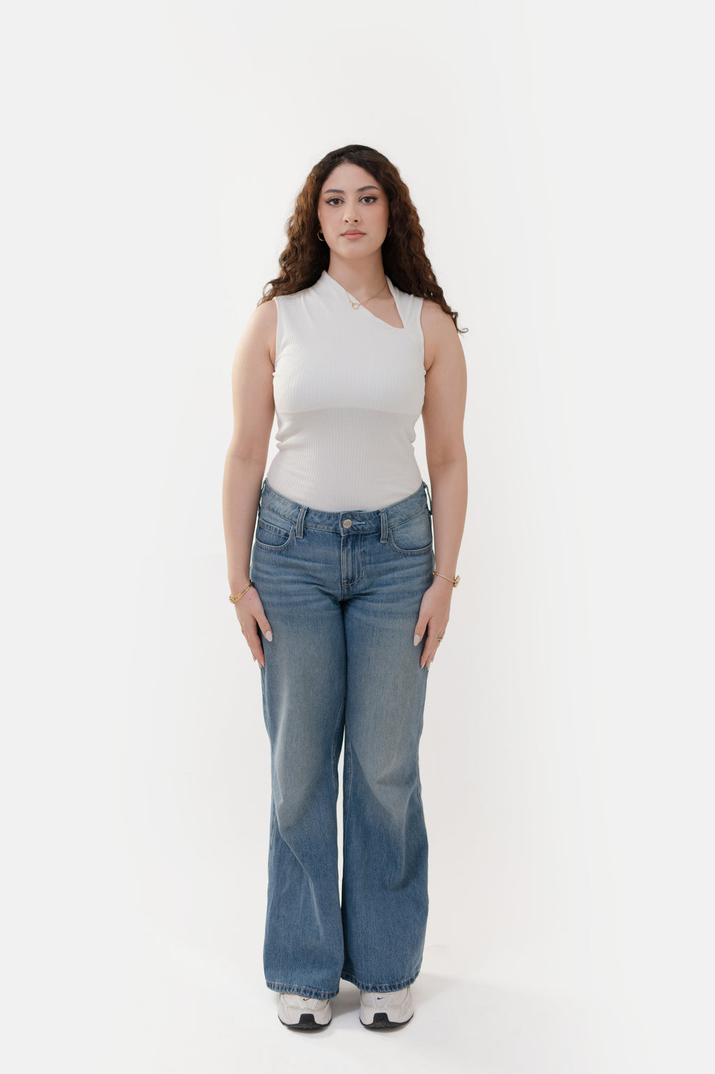 Vogue Tank - White
